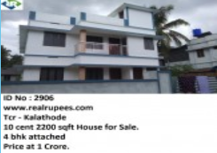 House Kalathode,Thrissur