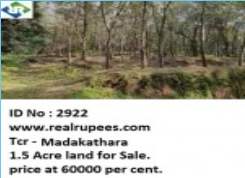 Land Madakathara,Thrissur