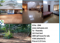 House Pavartty,Thrissur