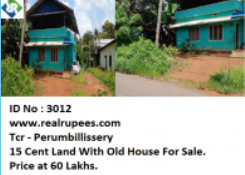 Land And Old House Perumbillissery,Thrissur