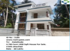 House Kalathode,Thrissur