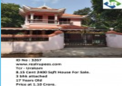 House Urakam,Thrissur