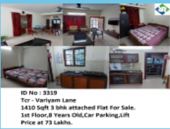 Flat  Variyam Lane,Thrissur