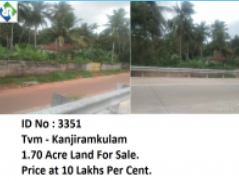 Land Kanjiramkulam,Trivandrum