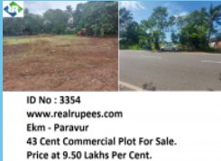 Commercial Lands N.Paravoor,Ernakulam	