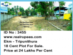 Land Thripunithara,Ernakulam