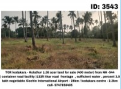 Land Kodakara,Thrissur